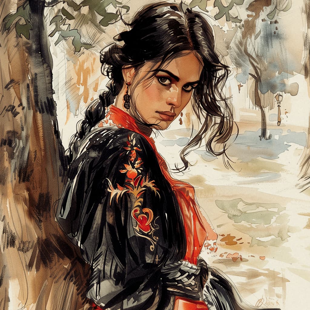 Emilia Pardo Bazán - Maldición de gitana