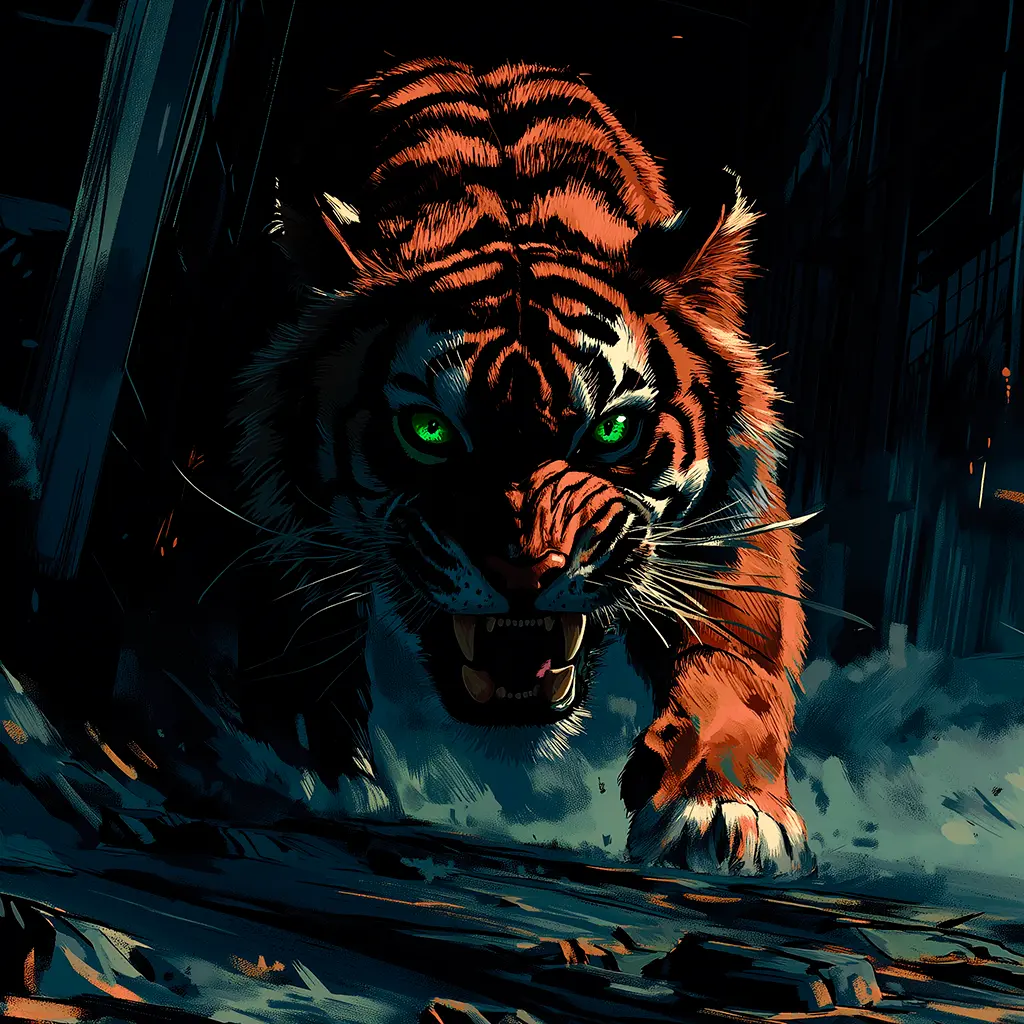 Stephen King - La noche del tigre