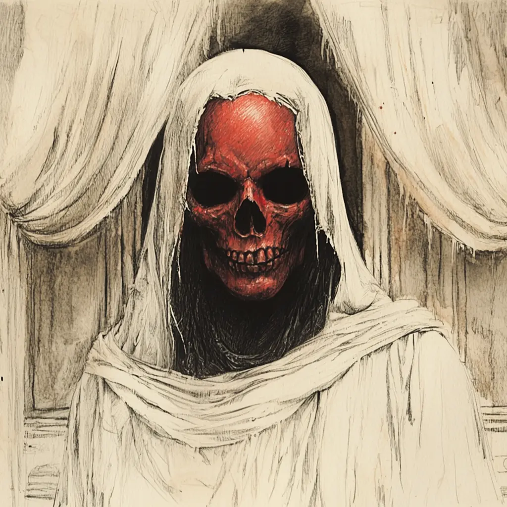 Edgar Allan Poe : Le Masque de la Mort Rouge. Résumé et analyse